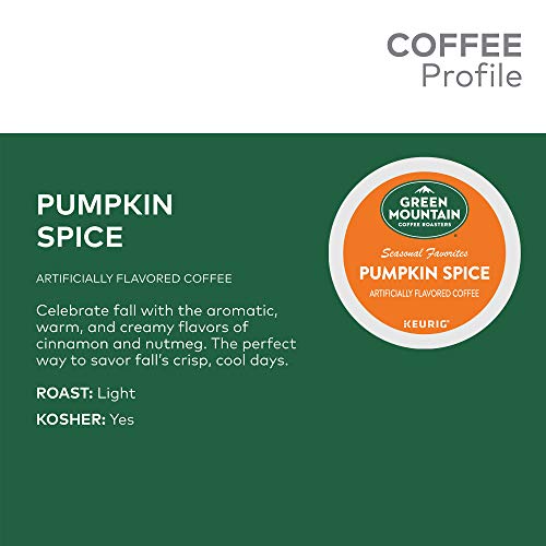 Green Mountain Coffee Roasters Seasonal Selections Pumpkin Spice 32 Count