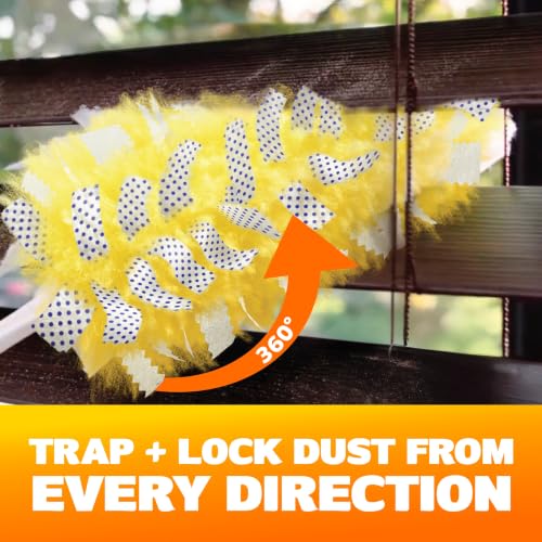 Swiffer Dusters Heavy Duty Multi-Surface Duster Refills for Cleaning, Unscented, 11 Count