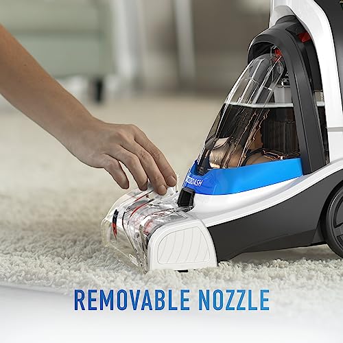 Hoover PowerDash Pet Compact Carpet Cleaner Machine, Lightweight Design | HeatForce Fast Drying, Antimicrobial Brush Roll, Pair with a Hoover Carpet Cleaner Solution