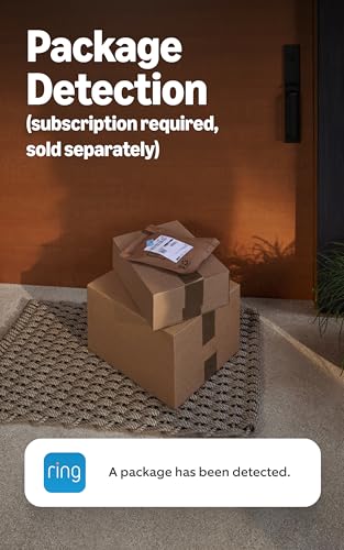 Ring Battery Doorbell, Home or business security with Head-to-Toe video, Live View with Two-Way Talk, and Motion Detection & Alerts, Satin Nickel
