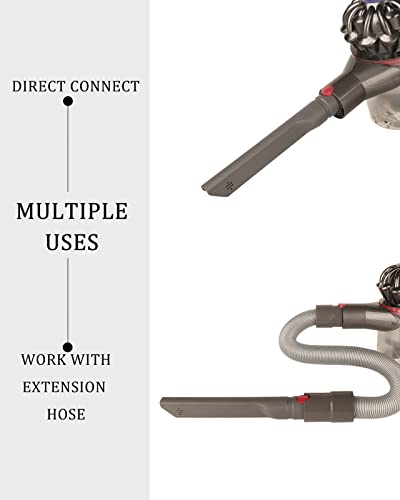 Fulllclean Crevice Tool Attachment Compatible with Dyson Cordless Vacuum