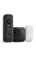 Blink Battery Doorbell 2K+ (newest model) and Outdoor 2K+ (newest model) — Wireless smart security, 2K video, enhanced audio. Sync Module Core included - 1 Camera + Battery Doorbell 2K+ (Black)