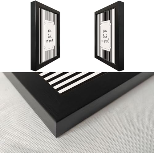 Black and White Bathroom Wall Art You Look So Good Framed Black Striped Bathroom Decor Modern Minimalist Canvas Print Painting Artworks for Wall