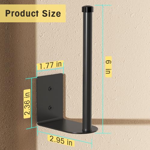 Durmmur Stainless Steel Hat Organizer, Hat Rack for Wall,Each Holds 15 Hats | 2P Strong Adhesive/Wall Drilled Hat Holder, Hat Hooks, Hat Hanger Baseball Cap Organizer for Door,Bedroom,Closet(Black 6 in)