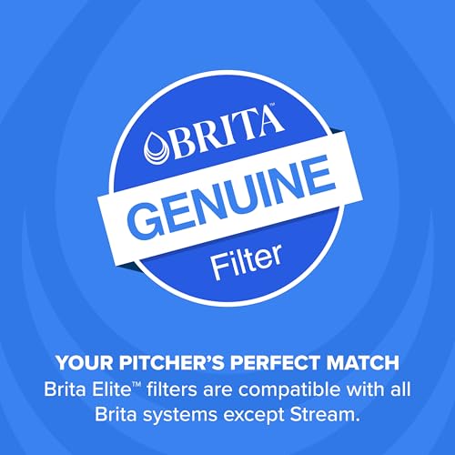 Brita Original Replacement Water Filter, Pitchers and Dispensers, 3 Pack | WQA and NSF/ANSI Certified, Reduces Chlorine, Copper, Mercury & Cadmium, Lasts 2 Months, Household Essential